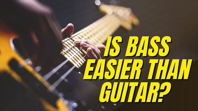 Is Bass Easier than Guitar