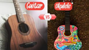 number of strings guitar vs ukulele